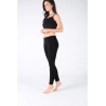 WOOLONA NORTE SPODNIE (LEGGINSY) TERMOAKTYWNE DAMSKIE (100% WEŁNY MERINO) KOLOR CZARNY ROZMIAR XL