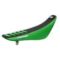 BLACKBIRD POKROWIEC / POSZYCIE NA SIEDZENIE KAWASAKI KX 125-250 '03-'08 DOUBLE GRIP KOLOR ZIELONY CZARNY