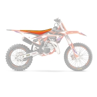 BLACKBIRD POKROWIEC / POSZYCIE NA SIEDZENIE KTM SX 85 '25 DOUBLE GRIP KOLOR POMARAŃCZOWY