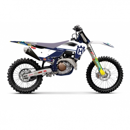 BLACKBIRD KOMPLET NAKLEJEK (OKLEIN) HUSQVARNA TC/FC '23-'24 TE/FE '24-'25 (TC/FC ALL MODELS '23-'24) REPLICA HUSQVARNA FACTORY 