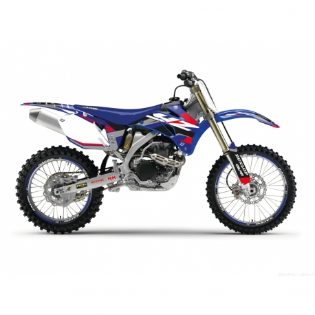 BLACKBIRD KOMPLET NAKLEJEK (OKLEIN) YAMAHA YZ 250/450F '06-'09 DREAM 5 KOLOR NIEBIESKI CZARNY