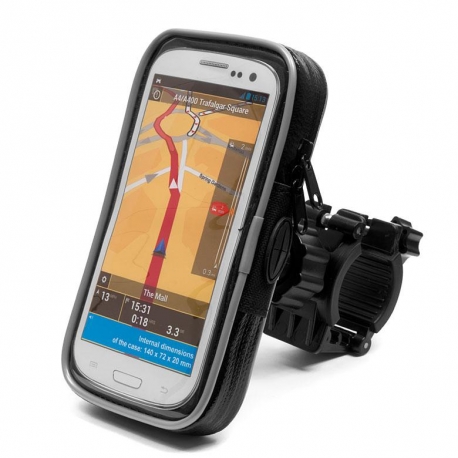 BIKETEC WYPRZEDAZ ETUI WODOODPORNE Z UCHWYTEM NA KIEROWNICĘ EXTREME® OBROTOWE 360 NA TELEFON / SMARTFON / NAWIGACJĘ MOTO/ROWER T