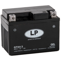 LANDPORT AKUMULATOR ŻELOWY GTX4-3 (MG LTX4-3) (G12-4) 12V 4AH 114X71X86 BEZOBSŁUGOWY - ZALANY (10) G12-4 L