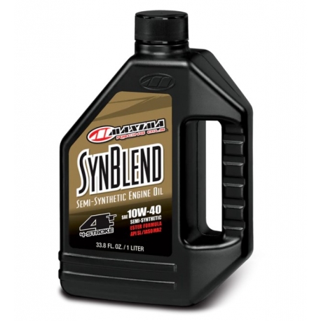MAXIMA RACING OILS OLEJ SILNIKOWY PÓŁSYNTETYCZNY SYN BLEND ESTER 10W40 1 LITR (12) (AKC)