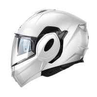 KAPPA 2024/12 KASK KV55 SOLID SZCZĘKOWY MODUŁOWY (FLIP-BACK) Z BLENDĄ KOLOR BIAŁY ROZMIAR 60 / L (HOMOLOGACJA ECE 22R06)