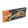 MOTO-MASTER ŁAŃCUCH NAPĘDOWY GP-428 MX PROFESSIONAL MOTOCROSS RACING CHAIN BEZ ORINGÓW KOLOR ZŁOTY (134 OGNIW, ZAPINKA W ZESTAWI