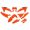 UFO 2024/11 KOMPLET PLASTIKÓW (FULL KIT) Z OSŁONAMI TELESKOPÓW (AMORTYZATORÓW) KTM EXC 150 / 250 / 300 TBI '24-'25, EXC-F 250 / 