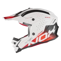 NOX KASK OFF ROAD / CROSS DZIECIĘCY/JUNIOR/KID N761 GRADIENT KOLOR CZARNY/CZERWONY/BIAŁY ROZMIAR L