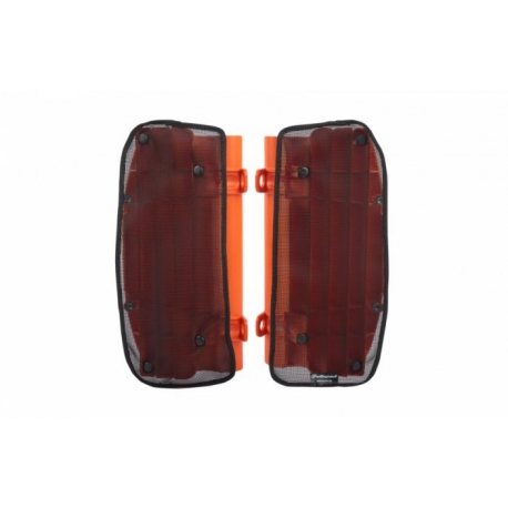 POLISPORT SIATKA OCHRONNA CHŁODNICY YAMAHA YZF250/450 14-17 WRF250/450 16-19 KOLOR CZARNY