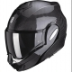 SCORPION KASK SZCZĘKOWY (SZCZĘKA DO TYŁU) EXO-TECH CARBON SOLID BLACK KOLOR CZARNY POŁYSK (KARBON) ROZMIAR XXL