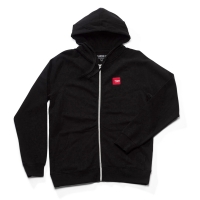 BLUZA Z KAPTUREM NA ZAMEK SANTA CRUZ PATCH ZIP BLACK