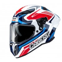 CABERG KASK INTEGRALNY Z BLENDĄ MODEL DRIFT EVO II JARAMA KOLOR BIAŁY/CZERWONY/NIEBIESKI ROZMIAR S (PINLOCK W ZESTAWIE)