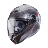 CABERG KASK SZCZĘKOWY FLIP-UP MODEL DUKE EVO RUSTY KOLOR SZARY/RDZAWY ROZMIAR XL (PINLOCK W ZESTAWIE)