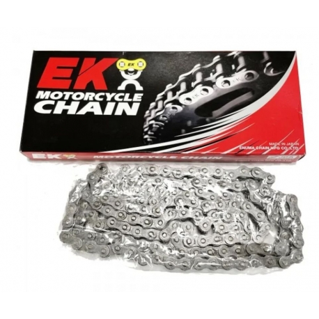 EK ŁAŃCUCH NAPĘDOWY EK420DEH BEZ ORINGÓW 120 OGNIW HEAVY DUTY KOLOR NATURALNY (MADE IN JAPAN)