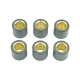 ATHENA ROLKI WARIATORA 6 SZT. 19X17 MM 15.5 GR APRILIA SR 125 / 150, DERBI BOULEVARD 125 / 150 / 200, GILERA DNA / RUNNER 125 / 