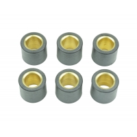 ATHENA ROLKI WARIATORA 6 SZT. 19X17 MM 15.5 GR APRILIA SR 125 / 150, DERBI BOULEVARD 125 / 150 / 200, GILERA DNA / RUNNER 125 / 