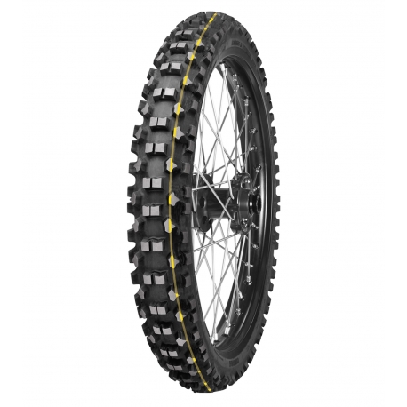 MITAS OPONA 90/90-21 C-21 STONEKING SUPER 54R TT M+S (ŻÓŁTY PASEK) PRZÓD DOT 35/2022 (26654) WYCOFANE (ZAMIENNIK:70000995)