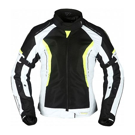 MODEKA KURTKA KHAO AIR LADY CZARNO-POPIELATO-NEONOWA ROZMIAR 42