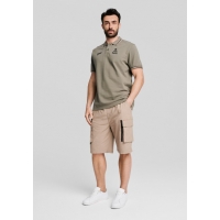 DIVERSE (2025) KOSZULKA POLO DKR P 07 C. KOLOR KHAKI ROZMIAR M