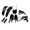 UFO KOMPLET PLASTIKÓW (FULL KIT) Z OSŁONAMI TELESKOPÓW (AMORTYZATORÓW) YAMAHA YZF 250 '19-'23, YZF 450 '18-'22 KOLOR CZARNY