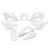 UFO KOMPLET PLASTIKÓW (FULL KIT) Z OSŁONAMI TELESKOPÓW (AMORTYZATORÓW) HUSQVARNA TE 150 / 250 / 300 '24-'25, FE 250 / 350 / 450 