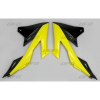UFO OSŁONY CHŁODNICY SUZUKI RMZ 250 '19-'23, RMZ 450 '18-'23 KOLOR OEM (ŻÓŁTY/CZARNY)