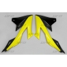 UFO OSŁONY CHŁODNICY SUZUKI RMZ 250 '19-'23, RMZ 450 '18-'23 KOLOR OEM (ŻÓŁTY/CZARNY)