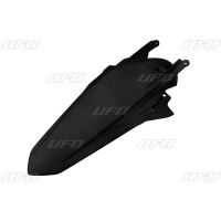 UFO BŁOTNIK TYŁ KTM EXC 125 '20-'21, EXC/EXCF(EXC-F) 150/250/300/350/450/500 TPI '20-2023 KOLOR CZARNY (Z PINAMI) ENDURO