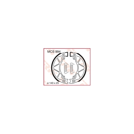 TRW ZF SZCZĘKI HAMULCOWE (140X25MM) (816) (PROMOCJA)