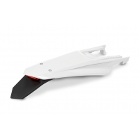 UFO 2024/11 BŁOTNIK TYŁ KTM EXC 150 / 250 / 300 TBI '24-'25, EXC-F 250 / 350 / 450 / 500 '24-'25 KOLOR BIAŁY (Z LAMPKĄ LED)