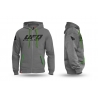 UFO BLUZA Z KAPTUREM KOLOR SZARY ROZMIAR M 100% BAWEŁNY - KOLEKCJA 2024