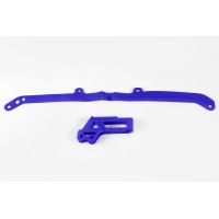 UFO KOMPLET ŚLIZG + PROWADNICA ŁAŃCUCHA YAMAHA YZ 125/250 '15-21, YZF/WRF 250/450 '07-08, KOLOR NIEBIESKI
