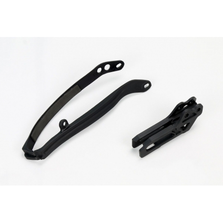 UFO KOMPLET ŚLIZG + PROWADNICA ŁAŃCUCHA YAMAHA YZ 125/250 '09-'14, YZF 250 '09-'23, YZF 450 '09-'22, WRF 250/450 '09-'25 KOLOR C