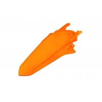 UFO BŁOTNIK TYŁ KTM EXC 125 '20-'21, EXC/EXCF(EXC-F) 150/250/300/350/450/500 TPI '20-2023 KOLOR POMARAŃCZOWY FLUO (Z PINAMI) END
