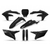 UFO KOMPLET PLASTIKÓW (FULL KIT) Z OSŁONAMI TELESKOPÓW (AMORTYZATORÓW) YAMAHA YZF 250 '24-'25, YZF 450 '23-'25 KOLOR CZARNY