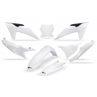 UFO KOMPLET PLASTIKÓW KTM SX 125 / 250 / 300 TBI '23-'24, SX-F 250 / 350 / 450 '23-'24 KOLOR BIAŁY