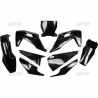 UFO KOMPLET PLASTIKÓW HUSQVARNA TC 125/250 '19-'22, FC 250/350/450 '19-'22 KOLOR CZARNY (HU622E001)