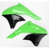 UFO OSŁONY CHŁODNICY KAWASAKI KLX 450R '07-'25 KOLOR ZIELONY