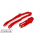 UFO KOMPLET ŚLIZG + PROWADNICA ŁAŃCUCHA HONDA CRF 250 R '20-'25 , CRF 250 RX '21-'25 , CRF 450 R / RX '19-'25 KOLOR CZERWONY