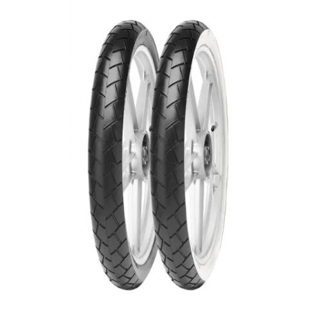 MITAS OPONA 2.50-17 MC 11 WW BIAŁY BOK 43J TL/TT PRZÓD/TYŁ DOT 07/2025