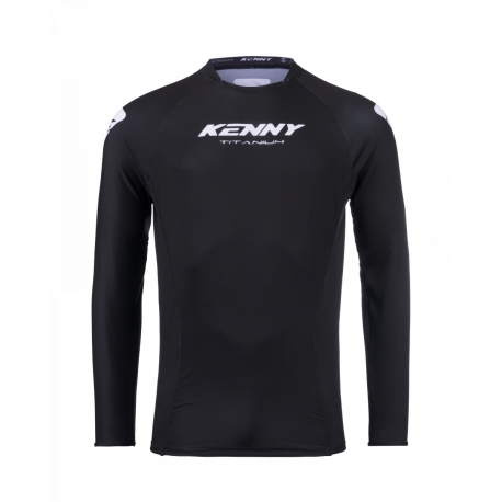 KENNY RACING KOSZULKA CROSS/ENDURO MODEL TITANIUM BLACK KOLOR CZARNY/BIAŁY ROZMIAR XXL