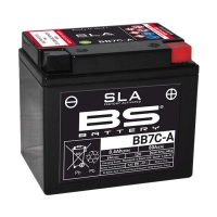 BS AKUMULATOR BB7C-A (FA) (YB7C-A) 12V 8AH 129X89X114 BEZOBSŁUGOWY - ZALANY (80A) (5)