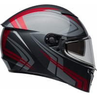 KASK MOTOCYKLOWY BELL LITHIUM ECE6 JETSTREAM GRAY CANDY RED S