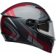 KASK MOTOCYKLOWY BELL LITHIUM ECE6 JETSTREAM GRAY CANDY RED S