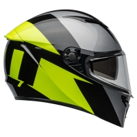 KASK BELL LITHIUM ECE6 SHEAR METALLIC GREY/RETINA