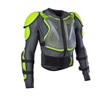 KOSZULKA Z OCHRANIACZAMI FOX TITAN SPORT DARK SHADOW