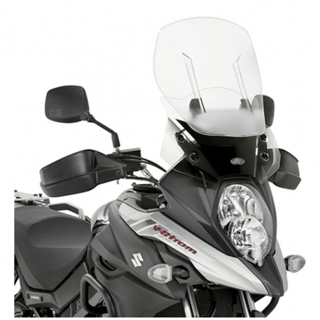 KAPPA 2025/05 SZYBA SUZUKI DL 650 V-STROM '17-'24 REGULOWANA AIRFLOW PRZEZROCZYSTA (WYS. 50 X SZER. 43 CM) - ZASTĘPUJE KAF3112