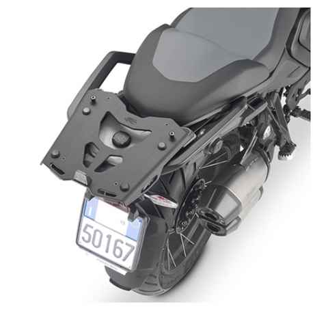 KAPPA STELAŻ (PŁYTA ALUMINIOWA) KUFRA CENTRALNEGO MONOKEY BMW R 1300 GS '24-, KOLOR CZARNY