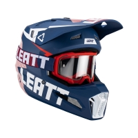 KASK Z GOGLAMI LEATT KIT MOTO 3.5 V23 ROYAL