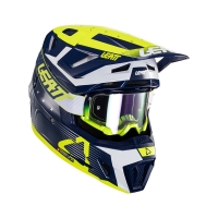 KASK Z GOGLAMI LEATT KIT MOTO 7.5 V24 BLUE